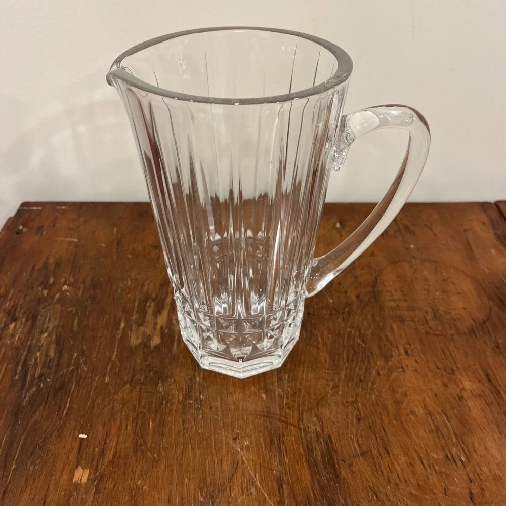 Vintage Antique Circa Mid Century Val Saint Lambert Balmoral Pitcher Excellent